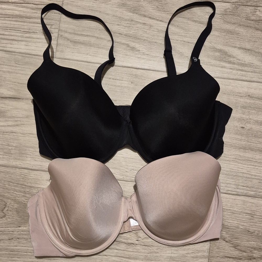 Calvin Klein Black and Tan Bras - Picture 2 of 7